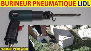 burineur pneumatique parkside lidl air comprime pdmh 4500 air chipping hammer