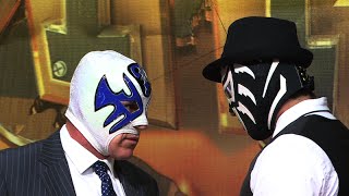 Atlantis y La Sombra firman el contrato por las máscaras