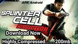 Download Splinter Cell Conviction On Any Android Device....With Gameplay... Download now