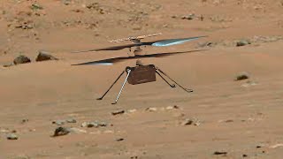 Mars Helicopter Ingenuity’s 3rd flight in 4K for 100 meters distance