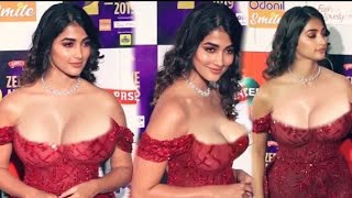 Pooja Hegde HOt Looks in 0pen Dress
at Zee Cine Awards 2019 | hot photoshoot | hot puja hagede