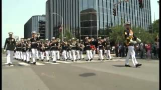 Parris Island Marine Band Playing the Marines' Hymn