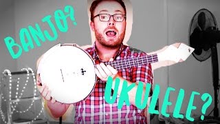 WHAT IS A BANJOLELE?! A BANJO? A UKULELE?