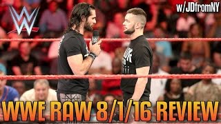 WWE Raw 8/1/16 Review: Randy Orton Strikes Brock Lesnar With An RKO, Seth Rollins & Finn Balor