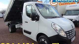 2014 Renault Master tipper for sale at Clarksons Glasgow 01417713990