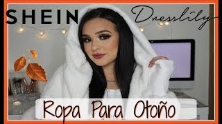 Probandome Ropa De Shein Y Dresslily |Ropa Para Otoño|