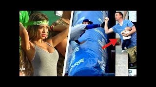 Самые смешные и красивые фанаты в спорте