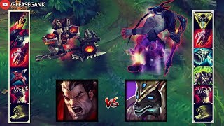 DARIUS vs NASUS 1000 STACK FULL BUILD FIGHT! & 18 LEVEL | 1V1- League of Legends