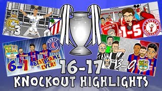 ?UCL KNOCKOUT STAGE HIGHLIGHTS? 2016/2017 UEFA Champions League Best Games and Top Goals
