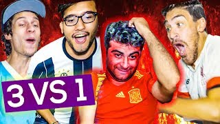 TODOS contra FACU | 3 VS 1 | PES 2019