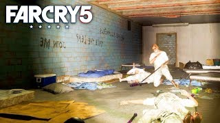 ZOMBIE INFESTED BASEMENT (Far Cry 5 Free Roam) #59