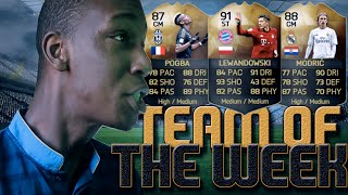 FIFA 16 | LEWANDOWSKI 91 BOOST + POGBA 87 BOOST + MODRIC 88 BOOST TEAM OF THE WEEK !