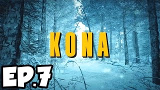 Kona Ep.7 - ESCAPING THE ICE CAVE & ANCIENT ALIENS GARAGE UFO!!! (Let's Play / Gameplay)