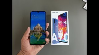 Samsung Galaxy A70 UNBOXING & First Impressions