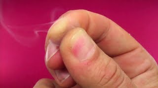 Sacar humo de los dedos, cómo se hace | Te Digo Cómo