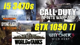 i5-3470s VS inno3d gtx 1050 Ti тест в 5-ти играх
