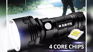 Супер мощный светодиодный фонарик XLM-P70