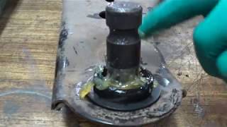 Hyundai Santa Fe 2011 рестайлинг - Замена передних шаровых. Replacing the front ball.