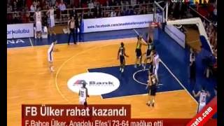 Anadolu Efes Fenerbahçe Ülker: 64-73 Basketbol Maç Özeti