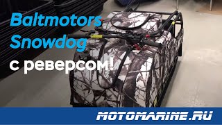 Мотобуксировщик Baltmotors Snowdog BS с реверсом!