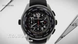 Girard Perregaux WW TC Oro Negro 49820 32 650 FK6A Titanium Watch