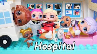 LOL Surprise Doll House ! Under Wraps Opens Peppa Pig Hospital