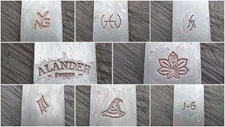 Blacksmith Touch Marks - Logo Marks - Maker Marks