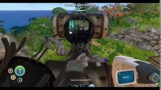 Прохождения игры Subnautica часть 4, наконец то первая суша, и старая база  других людей!?