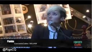 PAMBO en show acustico concierto cable