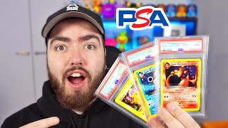 Pokemon Card PSA Returns! (1st Edition, Team Rocket, Gym Heroes)