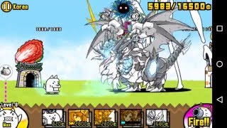 The Battle Cats/Korea aka HARDEST LEVEL ON THE GAME/Tutorial