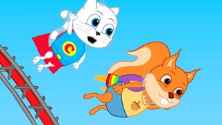Famille d'Écureuil - Jetpack Animé 2021 en Français