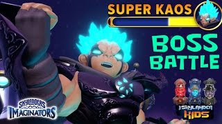 SUPER KAOS BOSS BATTLE!! Skylanders Imaginators Final Fight! (NO COMMENTARY)