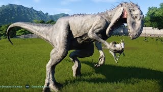 Jurassic World Evolution - Indominus Rex Gameplay (PS4 HD) [1080p60FPS]