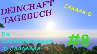 Die Schrebergartenwelt ist daaa :D |DEINCRAFT TAGEBUCH#8 Deutsch [HD] kebu LP