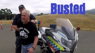Don't try to run from a BMW R1200RT-P Police Motorcycle