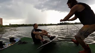 Wakeboard wizards  / Катание на вейкборде в Wake City (Новосибирск)
