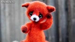 Амигуруми: схема Лисёнка Рудика. Игрушки вязаные крючком. Free crochet patterns.