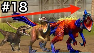 弱い肉食恐竜ラプトルを進化させてたらありえないラプトルが完成した！#18【 Jurassic World: The Game 】実況