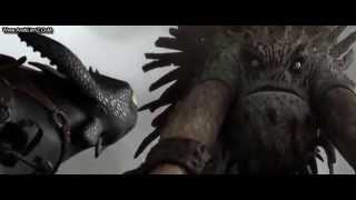 How to train your Dragon2 Stoick moment of death