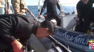 Marina Militare - GOS - Brillamento Mina Torre Avolos