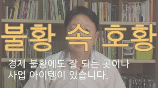 불황속에 호황인 곳(경제)