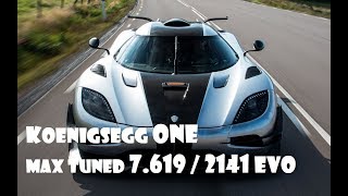 CSR 2 Koenigsegg One max tuned / CSR 2 Koenigsegg One максимальный тюнинг