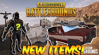 NEW PUBG ITEMS LEAKED!