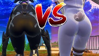 FORTNITE ASS CONTEST: OBLIVION VS BUNNY BRAWLER! #1 (DANCE EMOTES)
