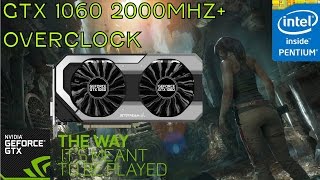 Intel G4560 + GTX 1060 6GB - Rise Of The Tomb Raider Benchmark DX12 Very High 1080p