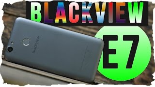 Смартфоне Blackview E7 с AliExpress