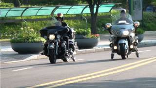 Comparison of the landing gear ride Harley-Davidson vs. GOLDWING