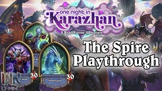 Hearthstone: One Night In Karazhan - The Spire Boss Walkthrough