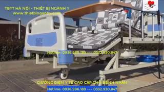 GIƯỜNG ĐIỆN Y TẾ ĐA NĂNG CAO CẤP CHO BỆNH NHÂN ☎HL: 0936996189